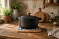 Pluteni podmetač za vruće posuđe Kvadrat s tiskom - 3