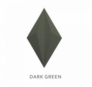 3D zidne ploče Line-DARK-GREEN