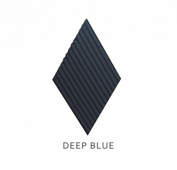 3D zidne ploče Stripe-DEEP-BLUE