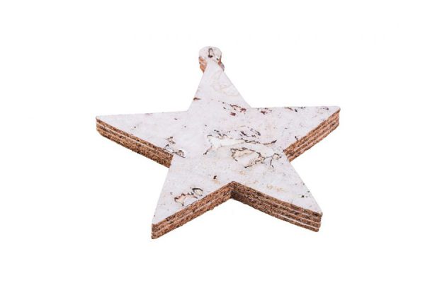 Božićna zvijezda od pluta – ukrasna